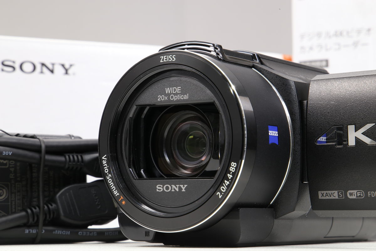2025年05月17日に一心堂が買取したSONY FDR-AX45A ブラックの画像
