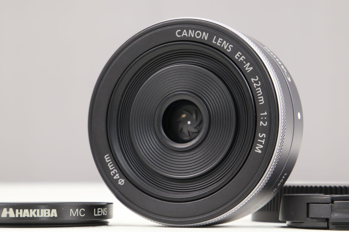 2025年05月22日に買取させていただいたCanon EF-M22mm F2 STM グラファイトの画像