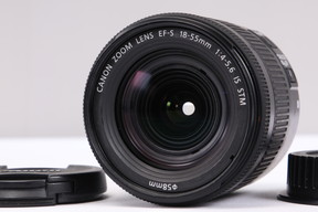 2025年05月19日に一心堂が買取したCanon EF-S18-55mm F4-5.6 IS STM ブラックの画像