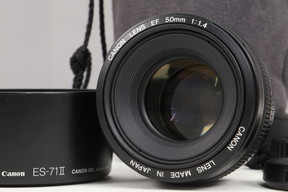 2025年06月02日に一心堂が買取したCanon EF50mm F1.4 USMの画像
