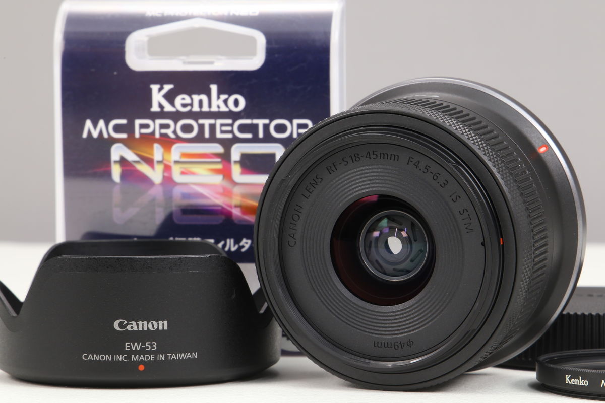 2025年06月02日に買取させていただいたCanon RF-S18-45mm F4.5-6.3 IS STM ブラックの画像
