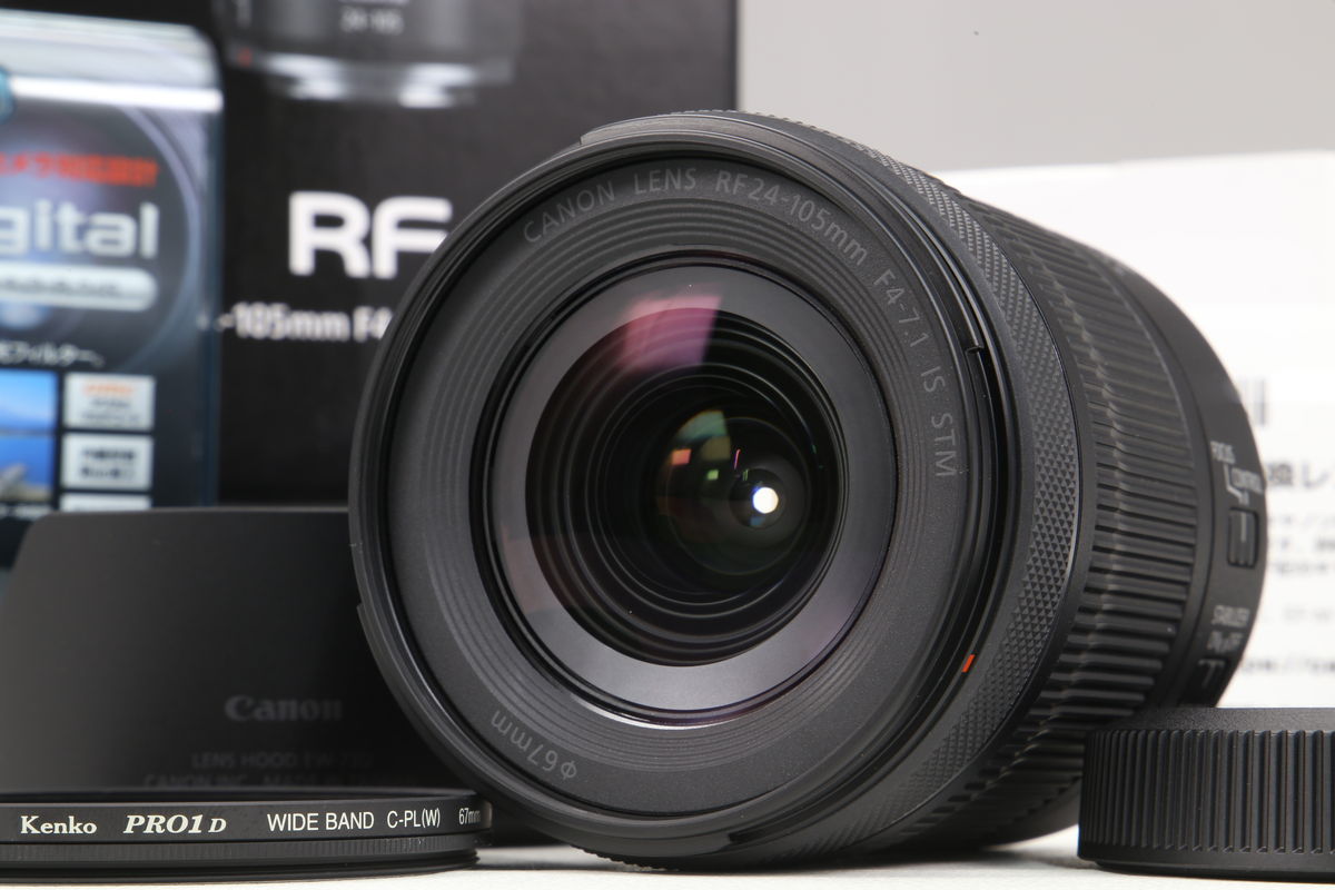 2025年05月29日に一心堂が買取したCanon RF24-105mm F4-7.1 IS STMの画像