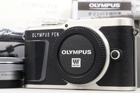 2025年06月05日に一心堂が買取したOLYMPUS PEN E-PL9 14-42mm EZレンズキット ブラックの画像