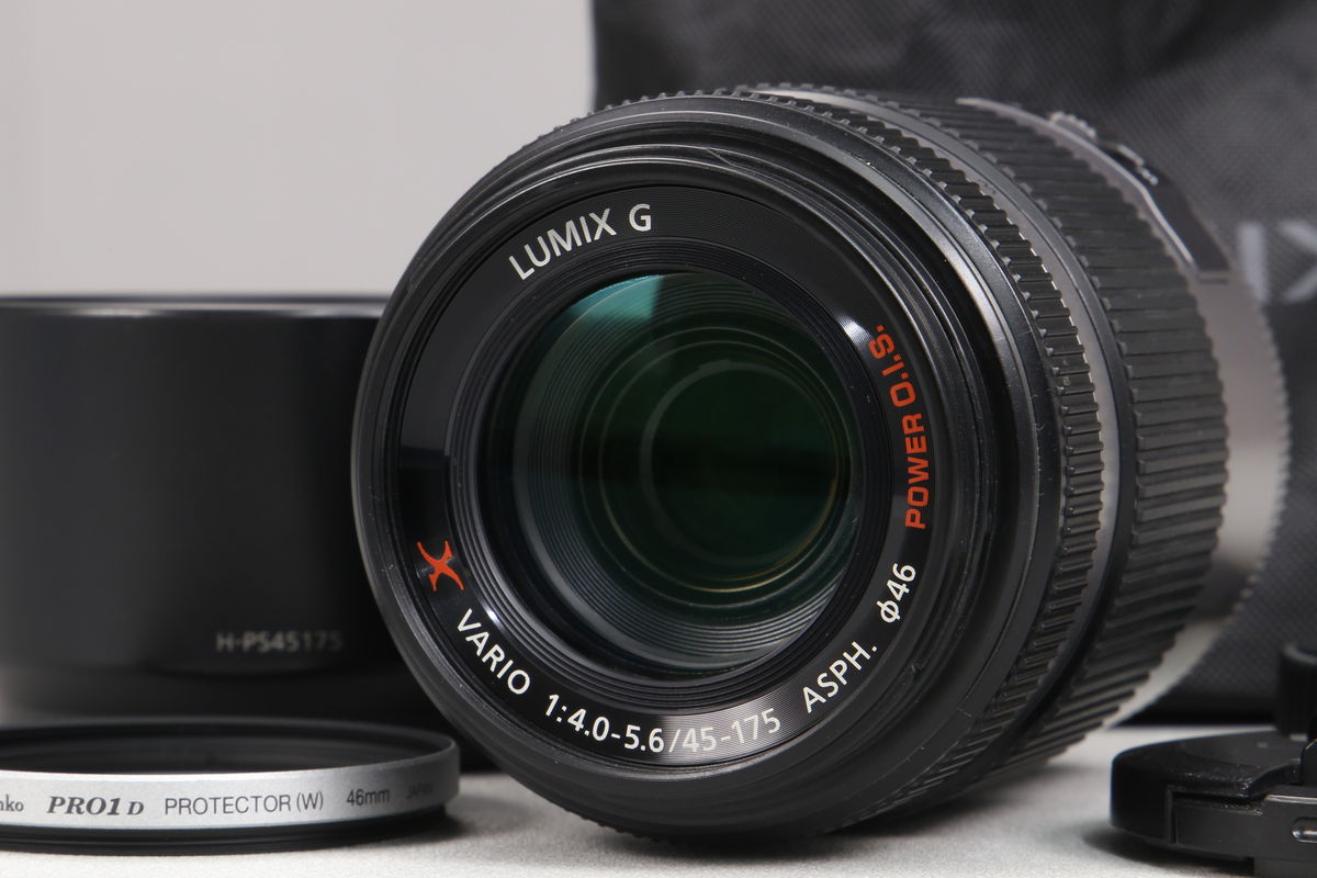2025年05月30日に一心堂が買取したPanasonic LUMIX G X VARIO PZ 45-175mm F4.0-5.6 ASPH. POWER O.I.S H-PS45175 シルバーの画像