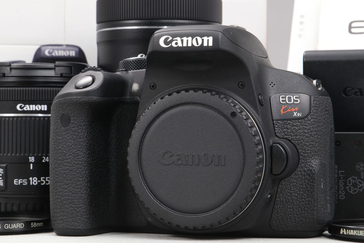 2025年06月05日に買取させていただいたCanon EOS Kiss X9i ダブルズームキットの画像