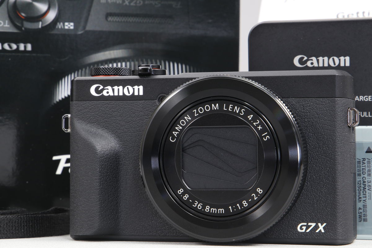 2025年06月10日に一心堂が買取したCanon PowerShot G7 X Mark III ブラックの画像