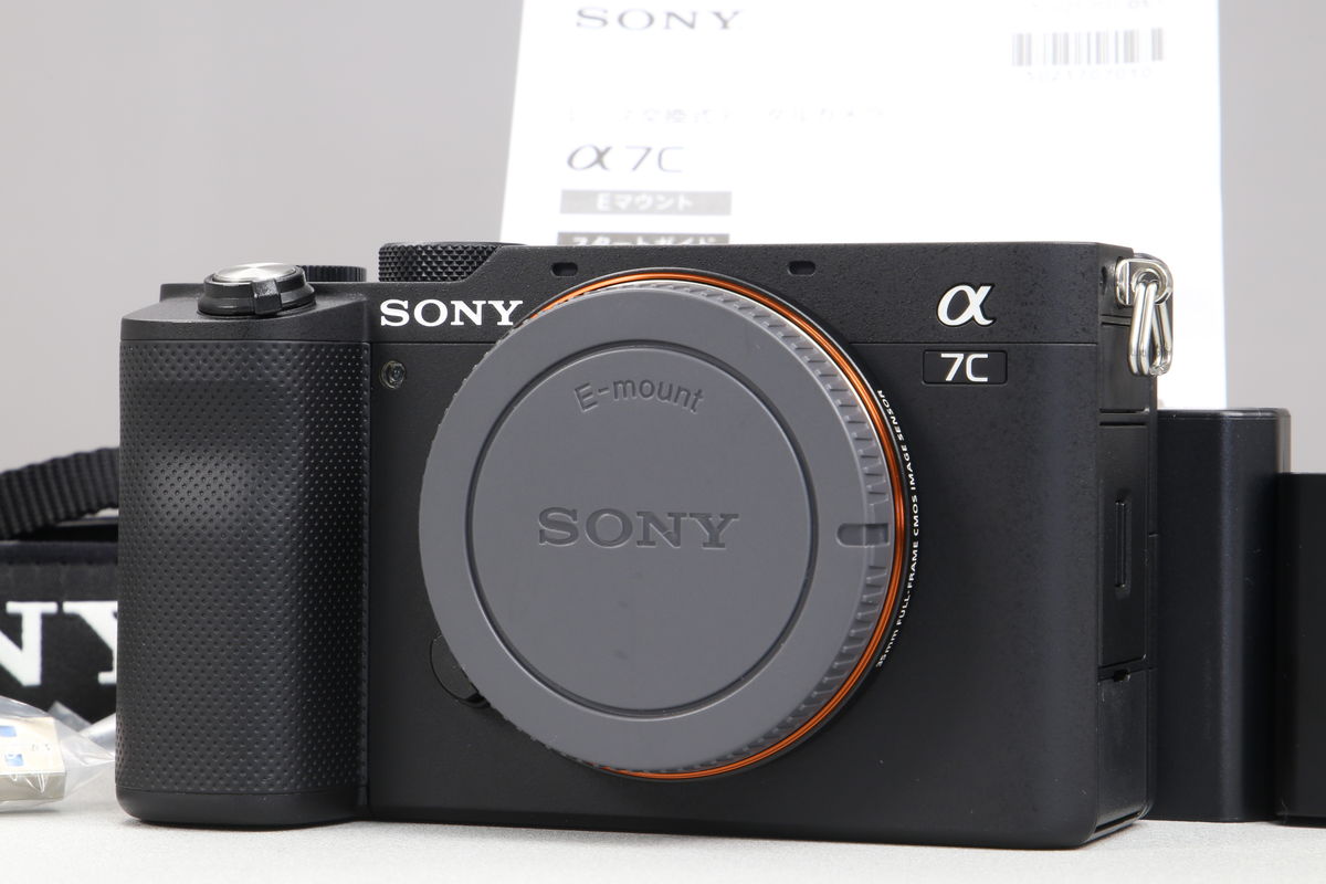 2025年06月14日に買取させていただいたSONY α7C ボディ ILCE-7C ブラックの画像