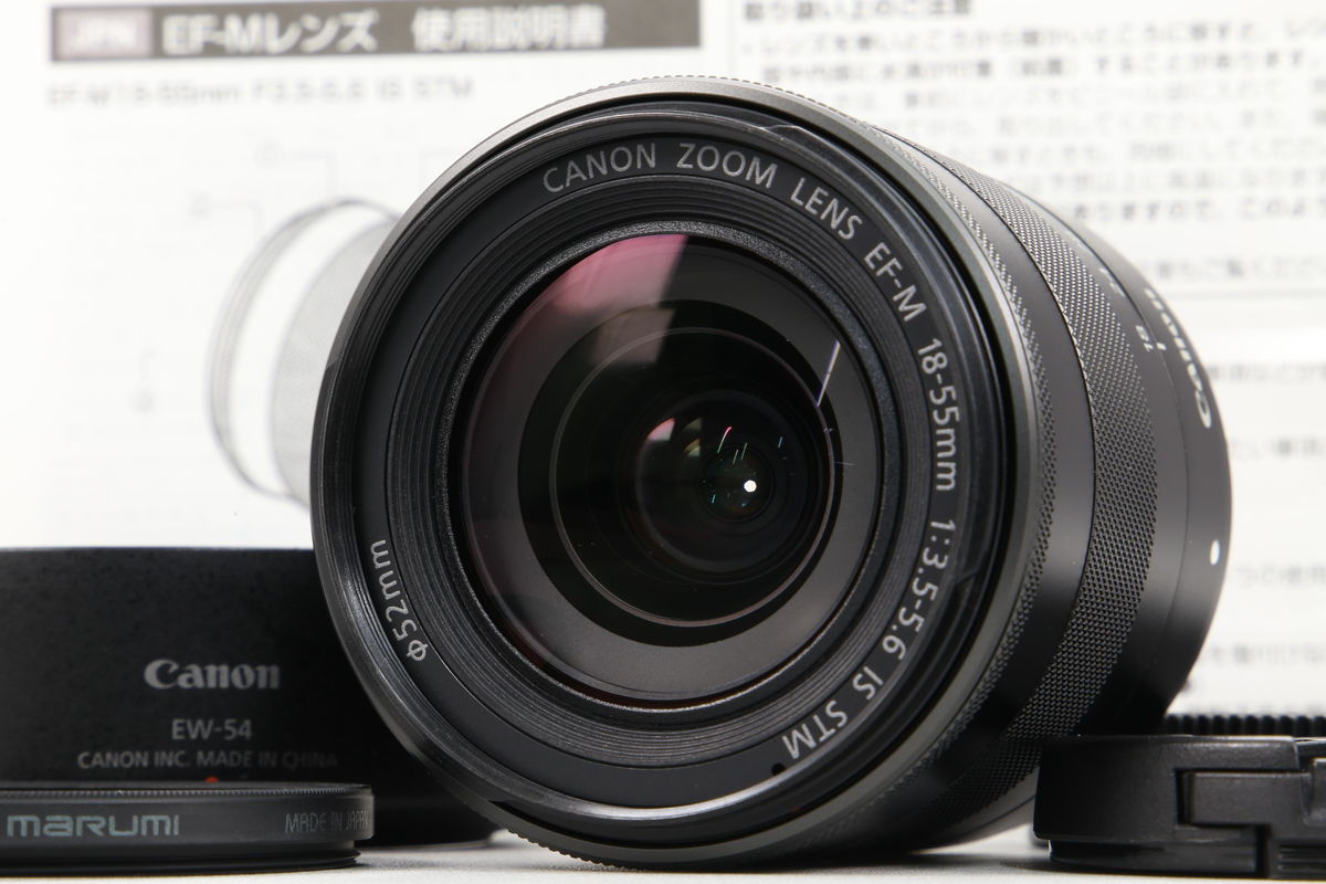2025年06月19日に一心堂が買取したCanon EF-M18-55mm F3.5-5.6 IS STM グラファイトの画像