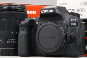 2025年06月20日に一心堂が買取したCanon EOS 80D EF-S18-135 IS USM レンズキットの画像