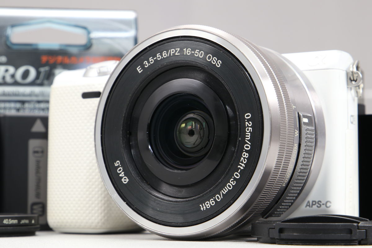 2025年07月01日に買取させていただいたSONY α NEX-5T パワーズームレンズキット NEX-5TL ホワイトの画像