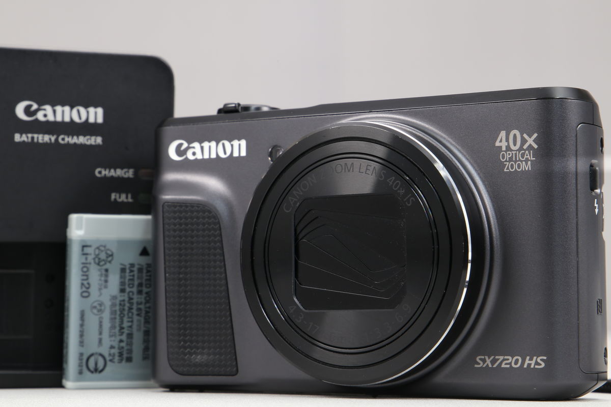 2025年06月30日に一心堂が買取したCanon PowerShot SX720 HS ブラックの画像
