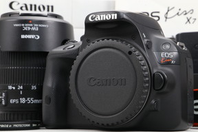 2025年07月02日に一心堂が買取したCanon EOS Kiss X7 EF-S18-55 IS STM レンズキット ブラックの画像