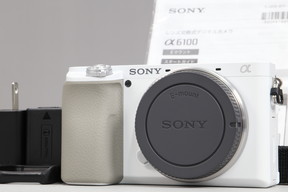 2025年07月03日に一心堂が買取したSONY α6100 ボディ ILCE-6100 ホワイトの画像