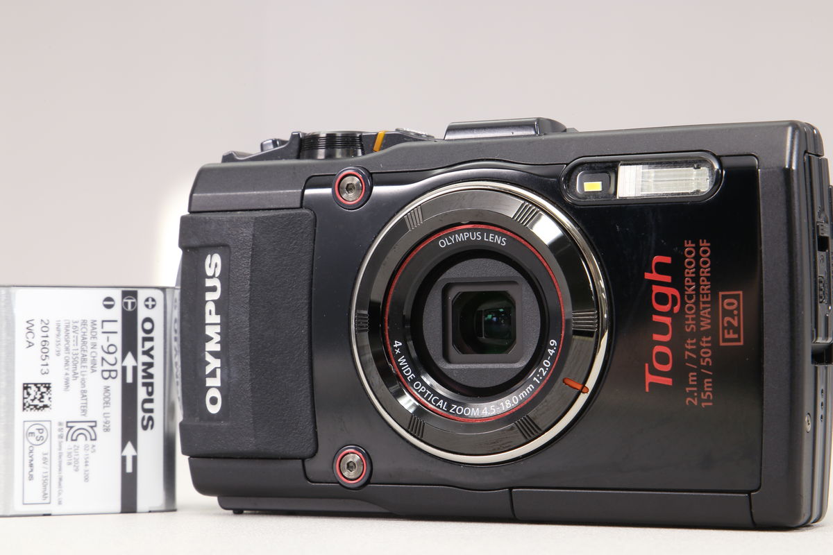 2025年07月07日に一心堂が買取したOLYMPUS STYLUS TG-4 Tough ブラックの画像