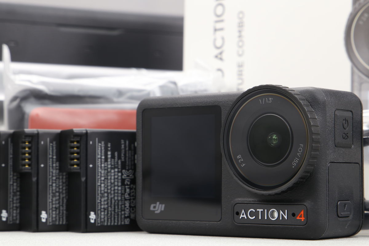 2025年07月11日に買取させていただいたDJI OSMO ACTION 4 アドベンチャーコンボの画像