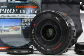 2025年07月11日に一心堂が買取したPanasonic LUMIX G X VARIO PZ 14-42mm F3.5-5.6 ASPH. POWER O.I.S. H-PS14042 ブラックの画像