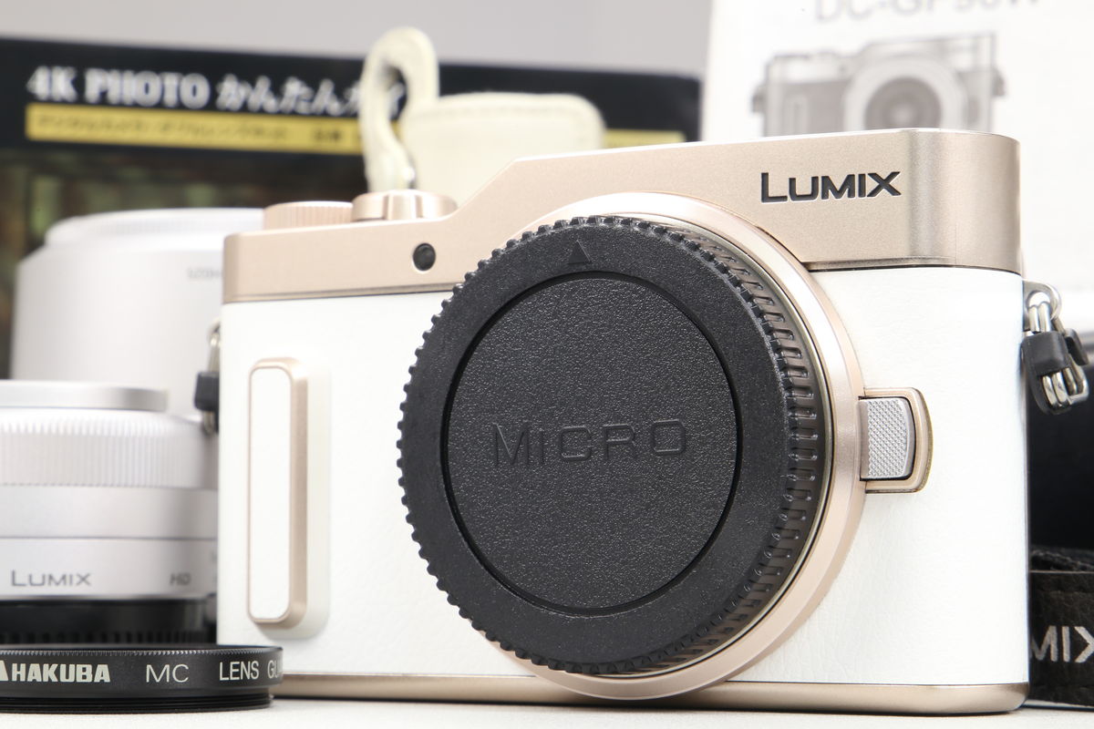2025年07月14日に一心堂が買取したPanasonic LUMIX GF10 ダブルレンズキット DC-GF10W ホワイトの画像