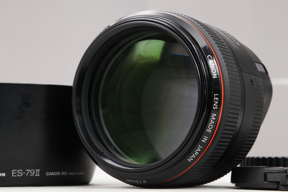 2025年07月25日に一心堂が買取したCanon EF85mm F1.2L II USMの画像
