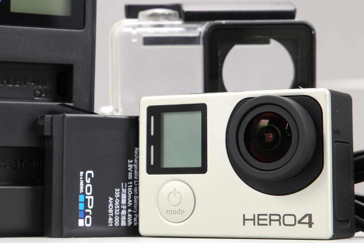 2025年08月06日に買取させていただいたGoPro HERO4 ブラックエディションアドベンチャー CHDHX-401-JP ブラックの画像