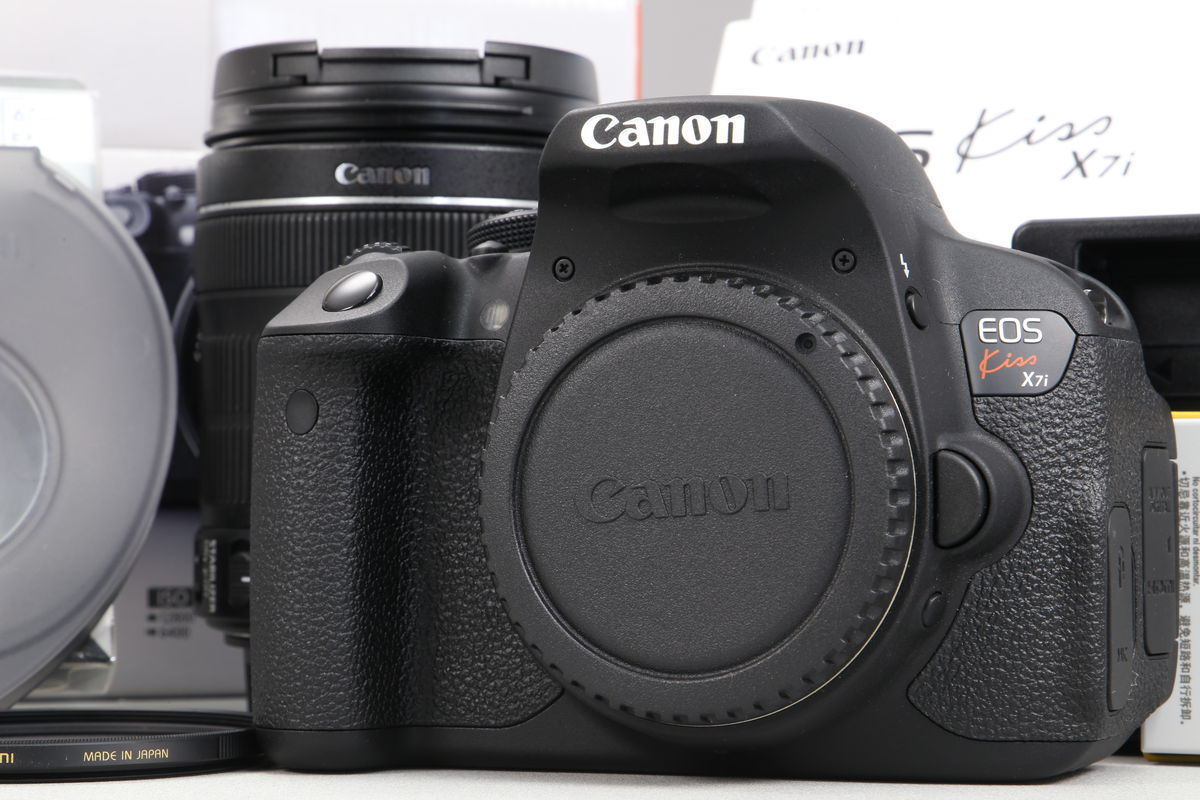 2025年08月25日に買取させていただいたCanon EOS Kiss X7i EF-S18-135 IS STM レンズキットの画像