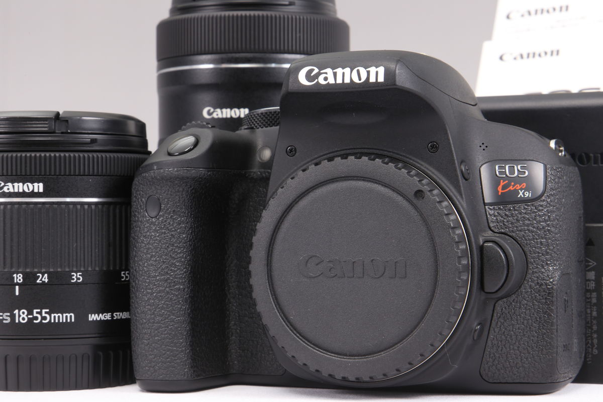 2025年08月12日に一心堂が買取したCanon EOS Kiss X9i ダブルズームキットの画像