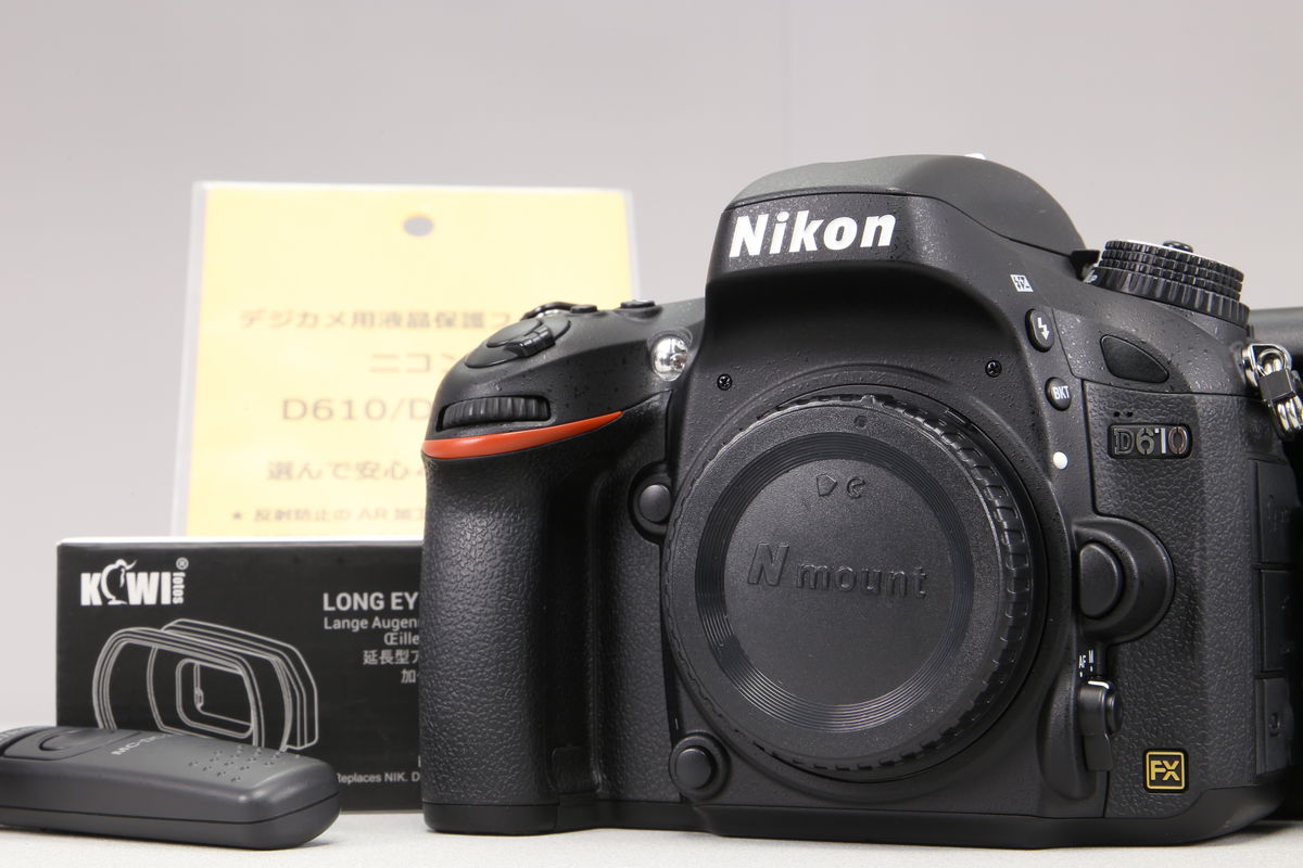 2025年08月11日に買取させていただいたNikon D610 ボディの画像