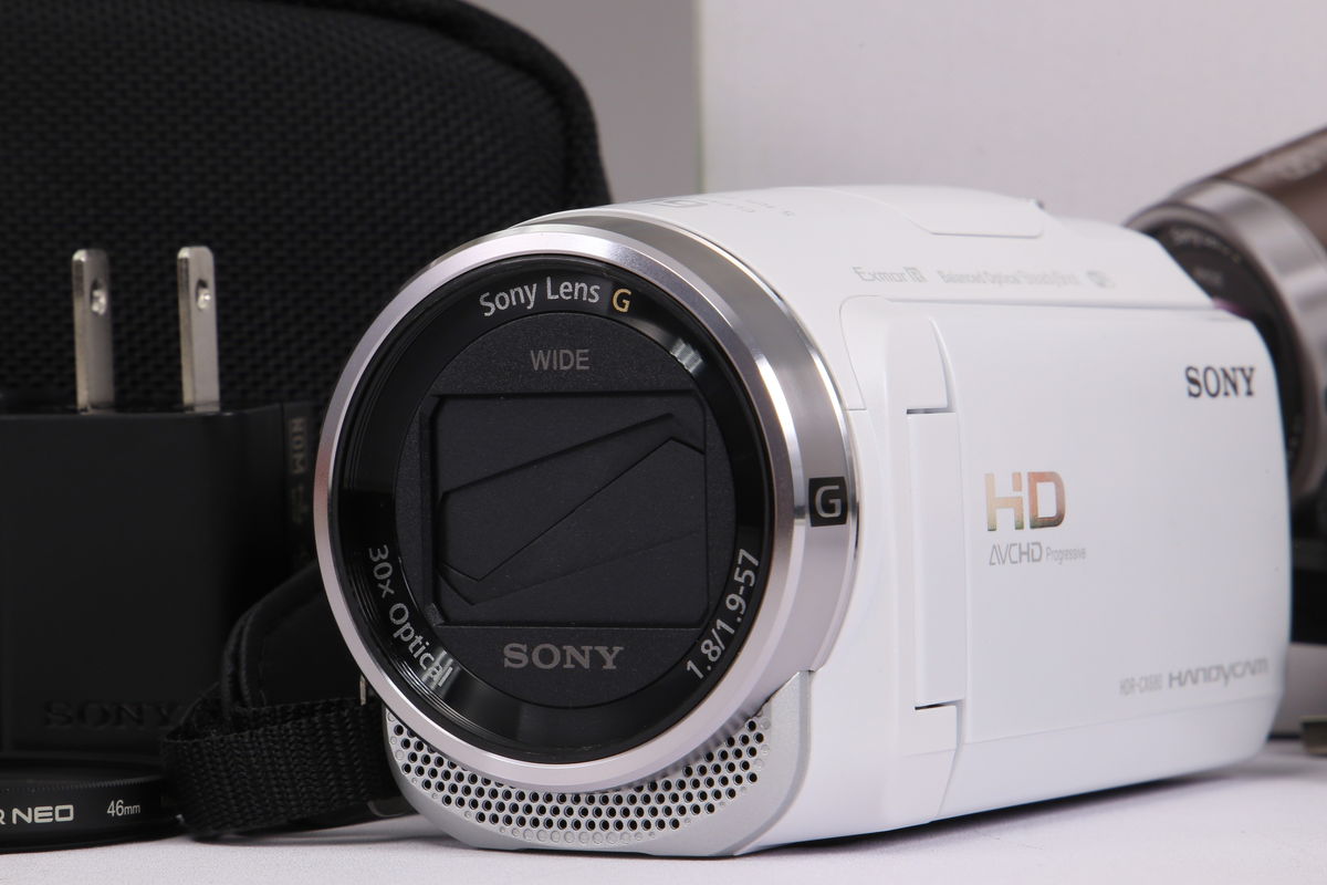 2025年08月19日に一心堂が買取したSONY HDR-CX680 W ホワイトの画像