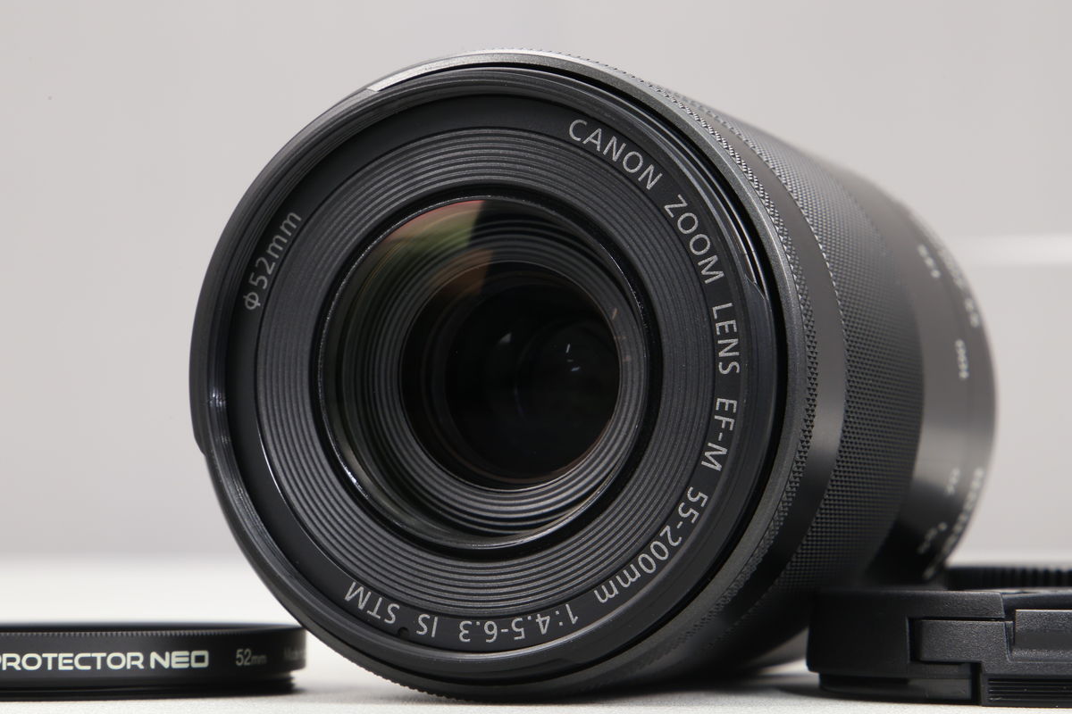 2025年08月19日に一心堂が買取したCanon EF-M55-200mm F4.5-6.3 IS STM グラファイトの画像