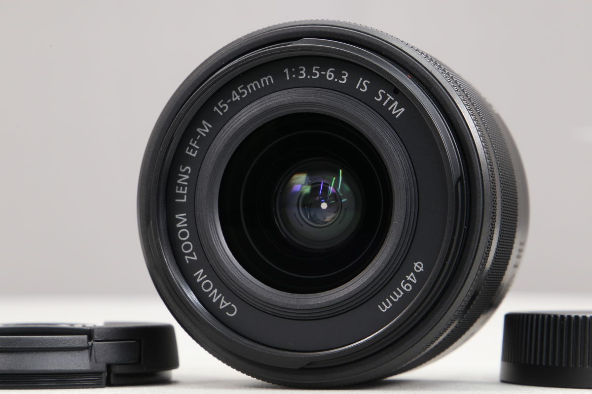 2025年08月19日に一心堂が買取したCanon EF-M15-45mm F3.5-6.3 IS STM グラファイトの画像