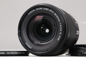 2025年08月19日に一心堂が買取したCanon EF-S18-55mm F4-5.6 IS STM ブラックの画像