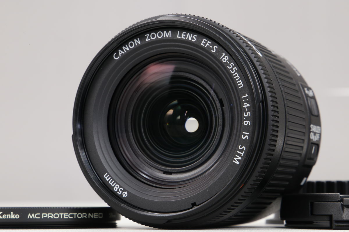 2025年08月19日に一心堂が買取したCanon EF-S18-55mm F4-5.6 IS STM ブラックの画像
