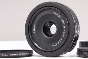 2025年08月19日に一心堂が買取したCanon EF40mm F2.8 STM ブラックの画像