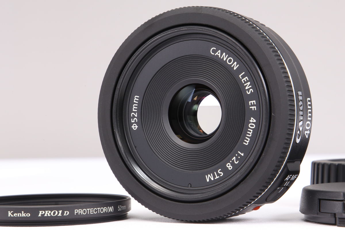 2025年08月19日に買取させていただいたCanon EF40mm F2.8 STM ブラックの画像