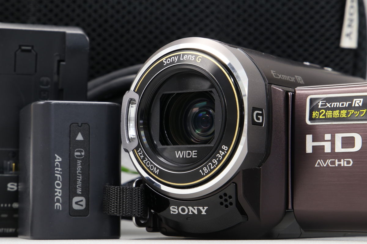 2025年08月28日に一心堂が買取したSONY HDR-CX370V ボルドーブラウンの画像