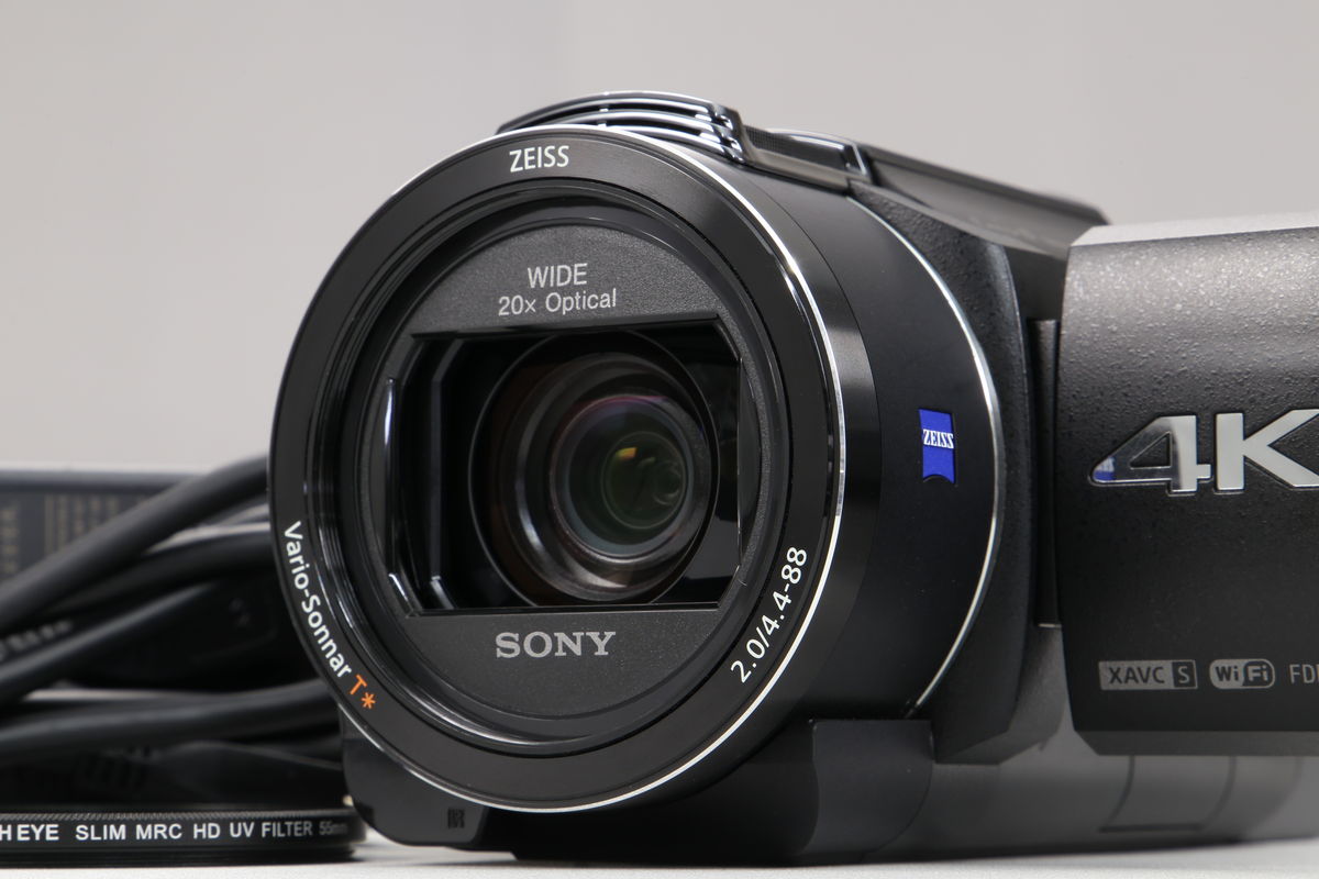 2025年09月04日に一心堂が買取したSONY FDR-AX45A ブラックの画像