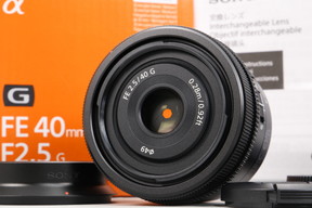 2025年09月01日に一心堂が買取したSONY FE 40mm F2.5 G SEL40F25Gの画像