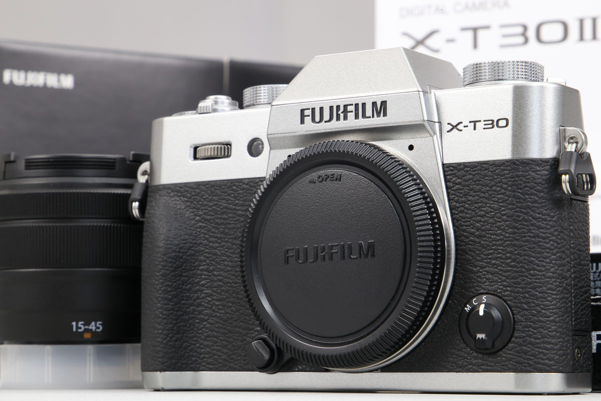 2025年09月04日に買取させていただいたFUJIFILM X-T30 II XC15-45mm レンズキット シルバーの画像