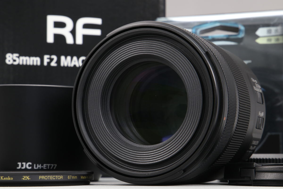 2025年09月05日に一心堂が買取したCanon RF85mm F2 マクロ IS STMの画像