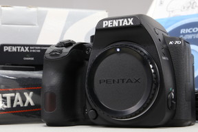 2025年09月18日に一心堂が買取したPENTAX K-70 ボディ ブラックの画像