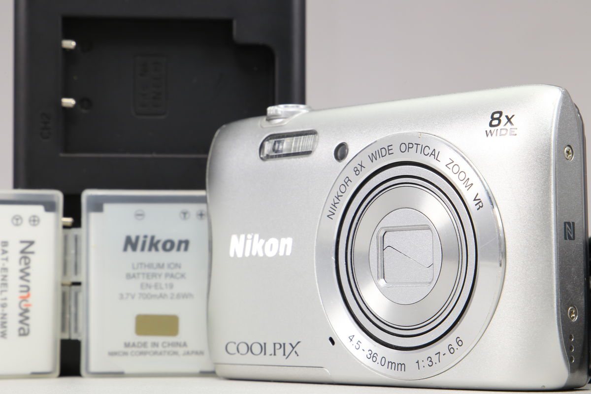 2025年09月20日に一心堂が買取したNikon COOLPIX S3700 シルバーの画像