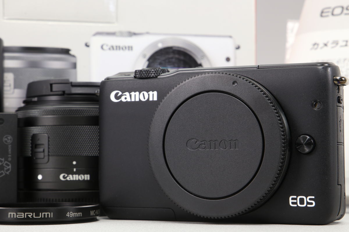 2025年09月24日に買取させていただいたCanon EOS M10 EF-M15-45 IS STM レンズキット ブラックの画像