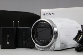 2025年09月27日に一心堂が買取したSONY HDR-CX680 W ホワイトの画像