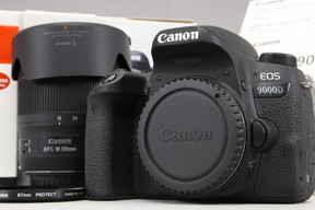 2025年10月02日に一心堂が買取したCanon EOS 9000D EF-S18-135 IS USM レンズキットの画像