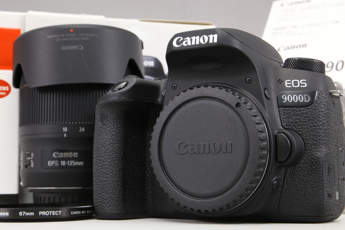 2025年10月02日に一心堂が買取したCanon EOS 9000D EF-S18-135 IS USM レンズキットの画像