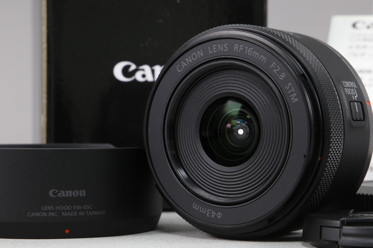 2025年10月08日に買取させていただいたCanon RF16mm F2.8 STMの画像