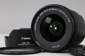 2025年10月08日に一心堂が買取したCanon EF-S10-18mm F4.5-5.6 IS STMの画像