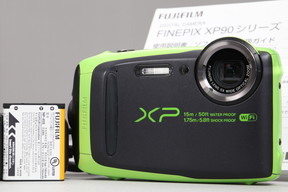 2025年10月04日に一心堂が買取したFUJIFILM FinePix XP90 ライムの画像