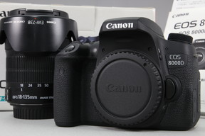 2025年10月17日に一心堂が買取したCanon EOS 8000D EF-S18-135 IS STM レンズキットの画像