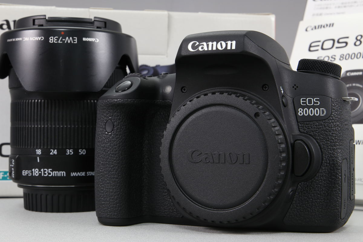 2025年10月17日に一心堂が買取したCanon EOS 8000D EF-S18-135 IS STM レンズキットの画像