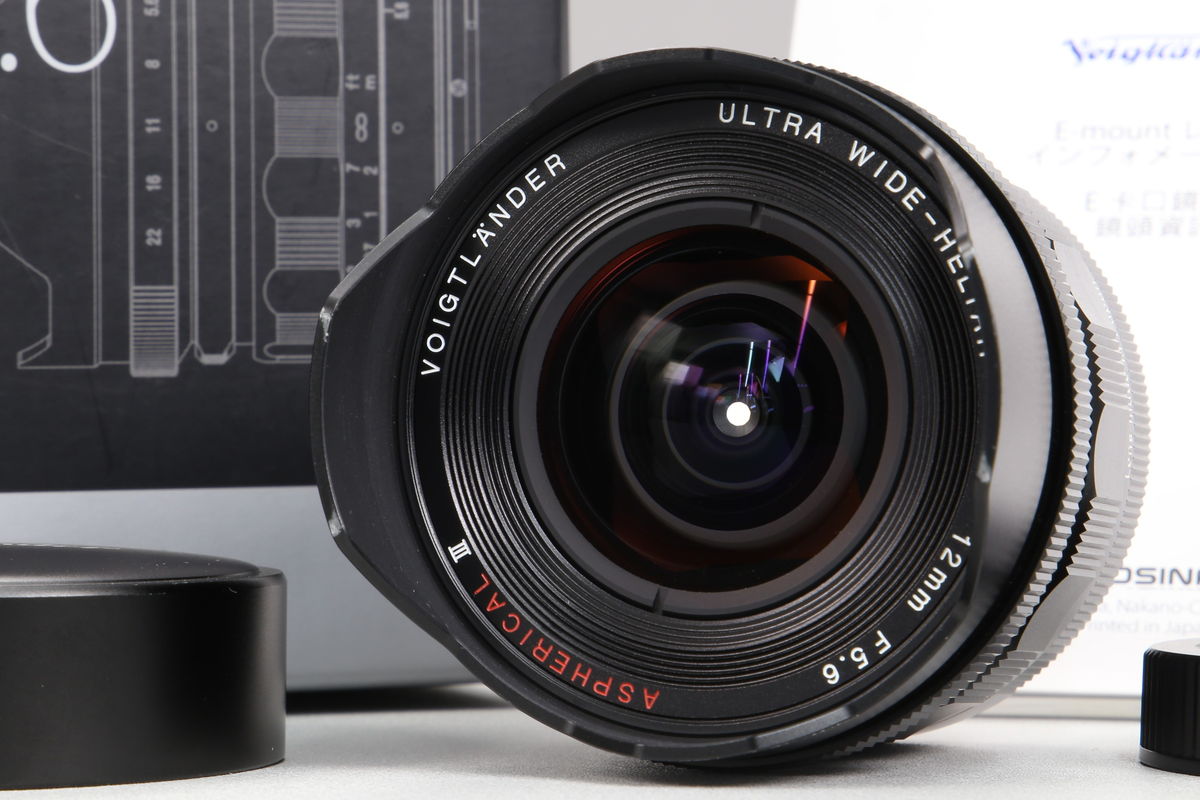 2025年10月21日に買取させていただいたVoigtlander ULTRA WIDE-HELIAR 12mm F5.6 Aspherical III [Eマウント]の画像